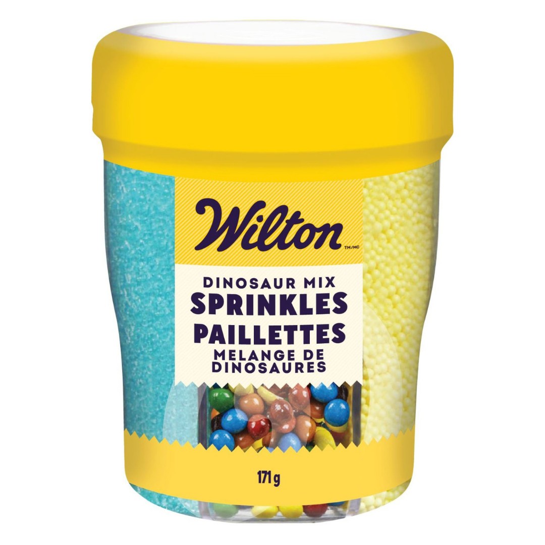 Wilton 6-Cell Dinosaur Sprinkle Mix