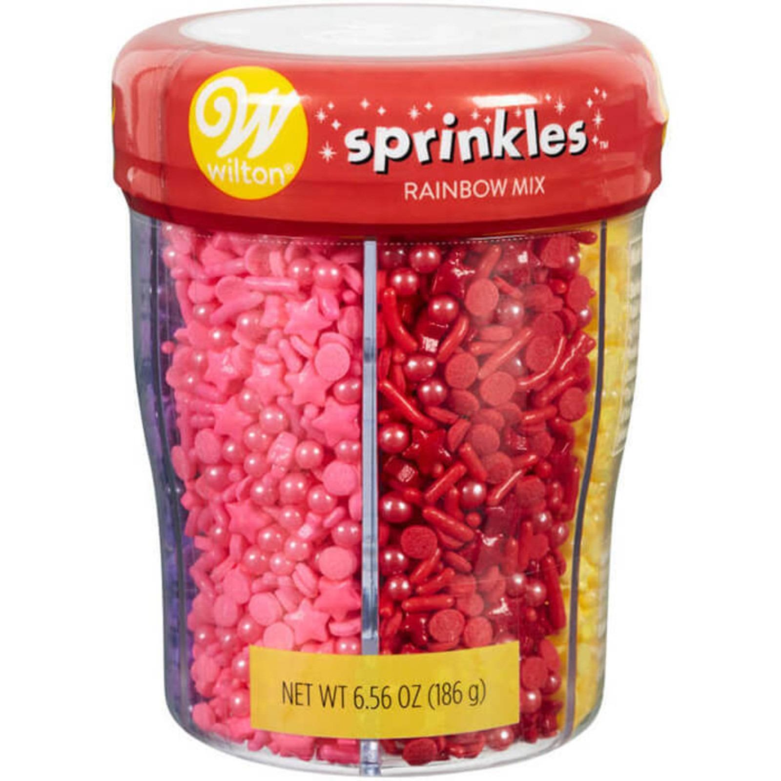 Wilton 6-Cell Rainbow Sprinkle Mix