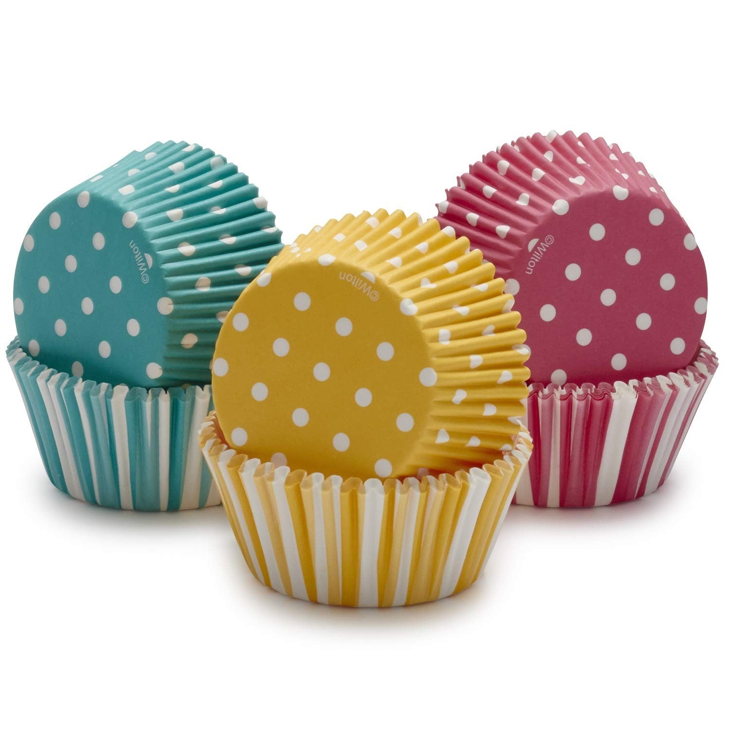 Wilton Baking Cups 150 Count - Dots & Stripes
