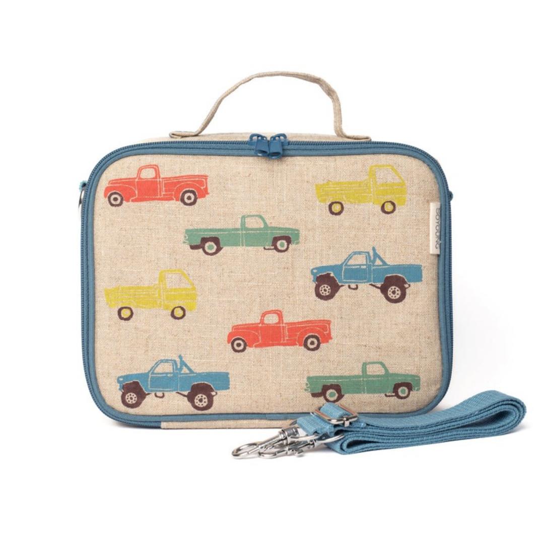 SoYoung Lunch Box Vintage Trucks