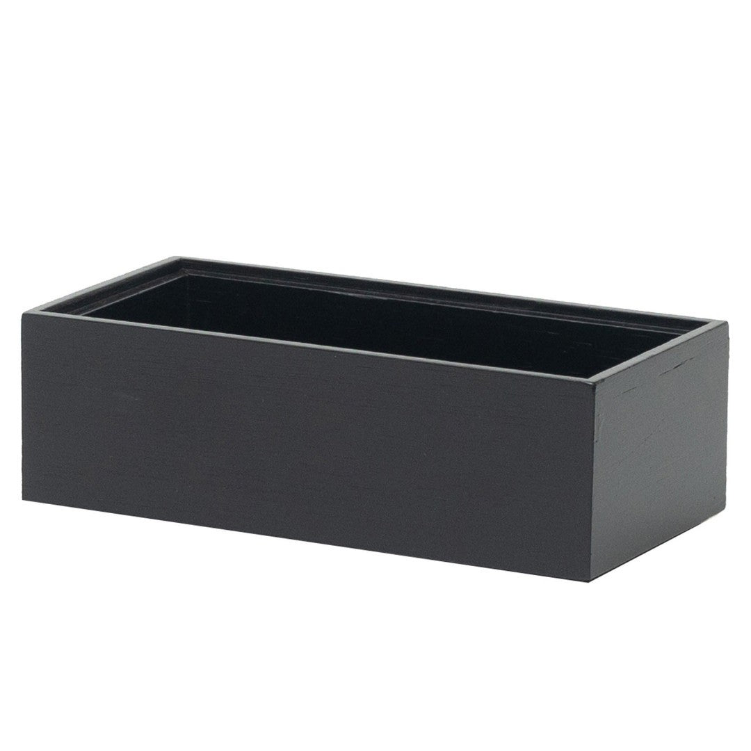 Cathay Black Bamboo Organizer - 3" Wide