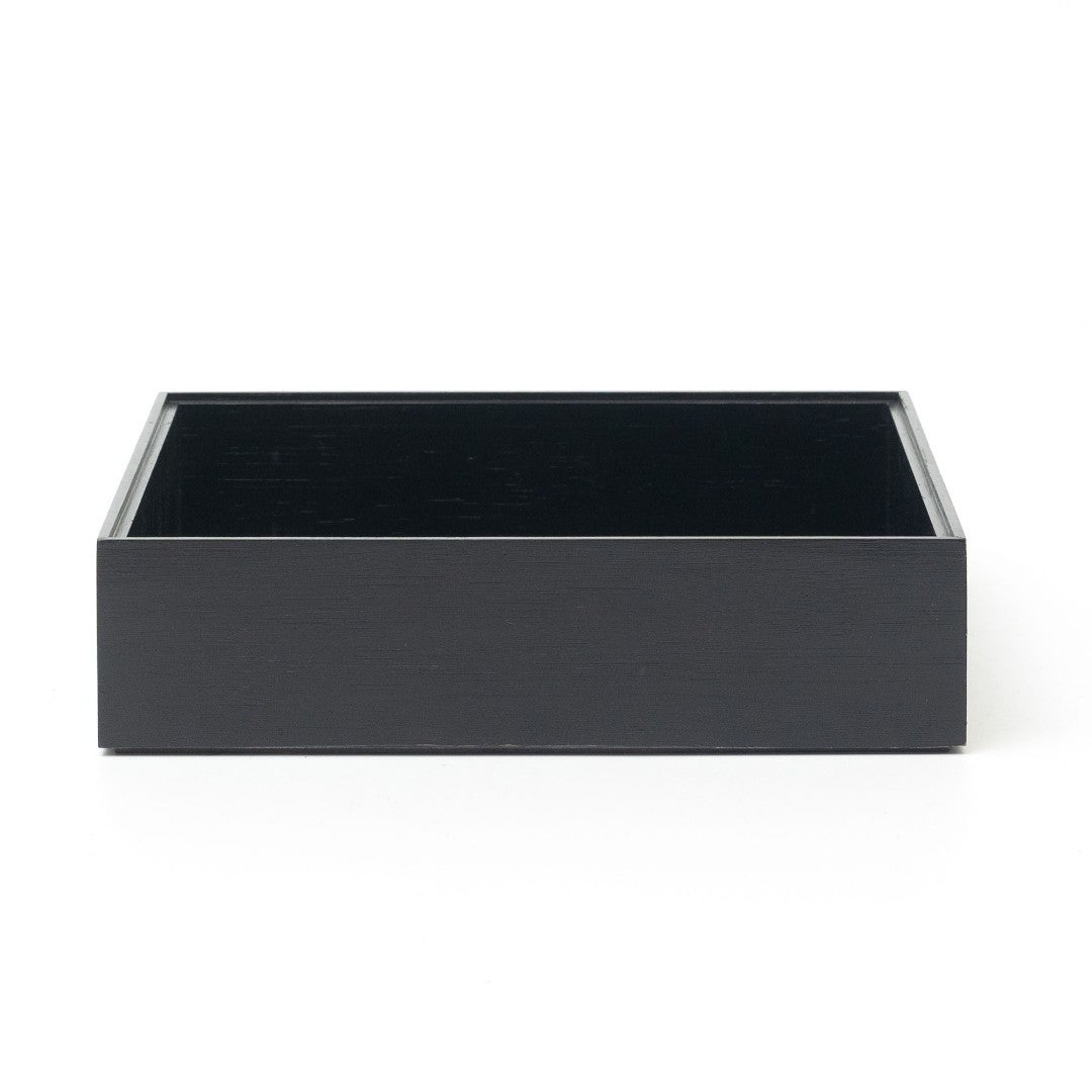 Cathay Black Bamboo Organizer - Square