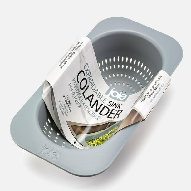 Joie Expandable Sink Colander - Grey