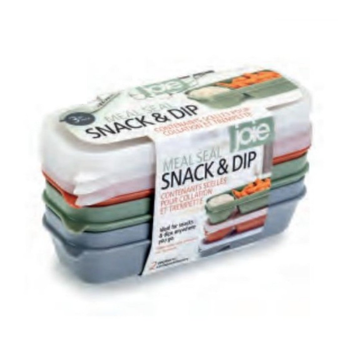 Joie Meal Seal Snack & Dip Containers Set Of 3