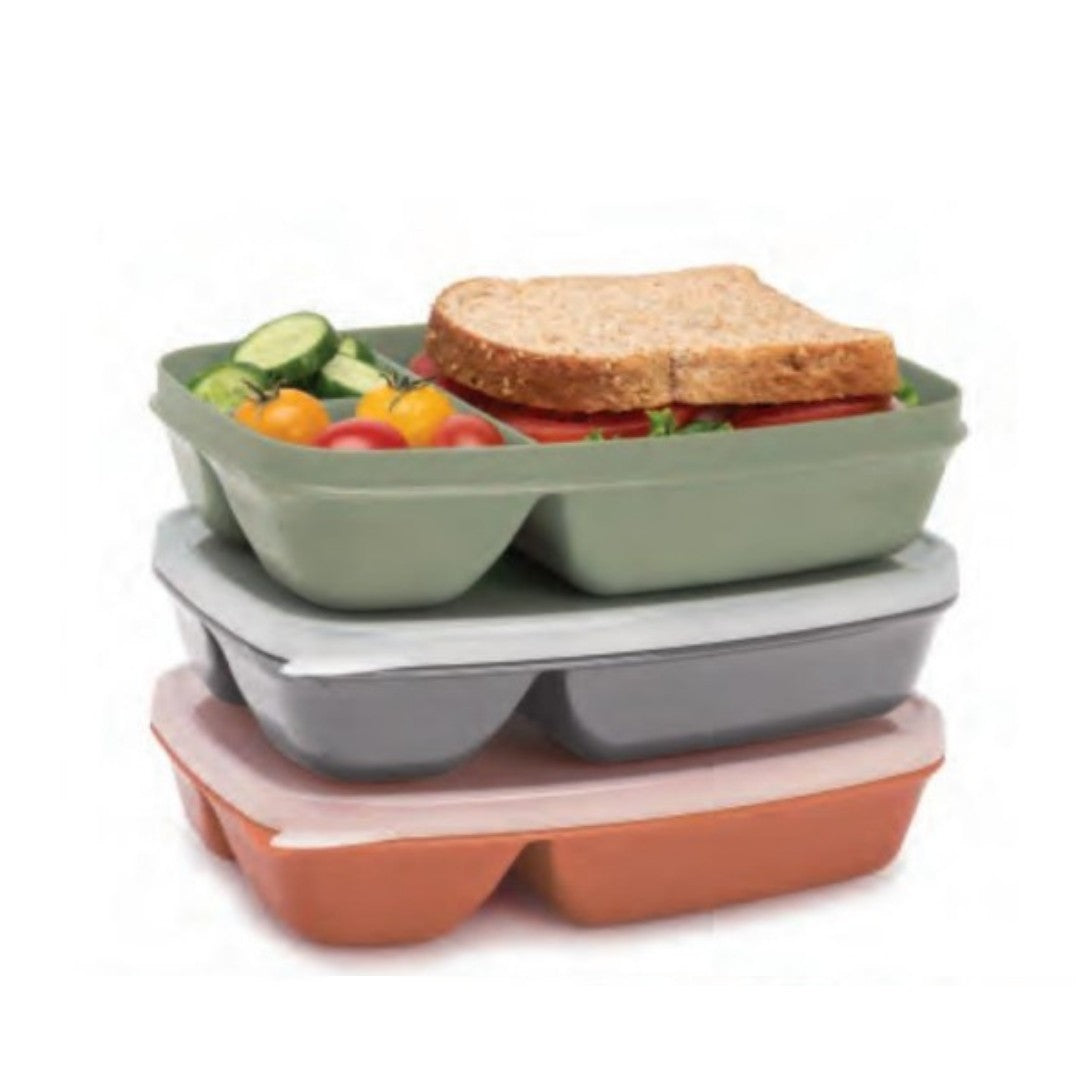 Joie Meal Seal 3 Compartment Divided Containers Set Of 3