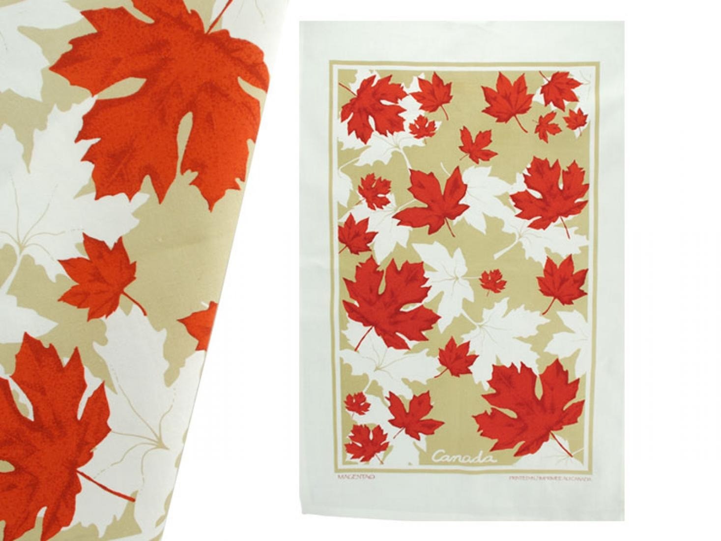 Canadian Tea Towel Maple Leaf - iQ living