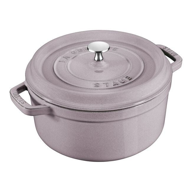 Staub Enameled Cast Iron Round Cocotte 5.2L - Special Colours