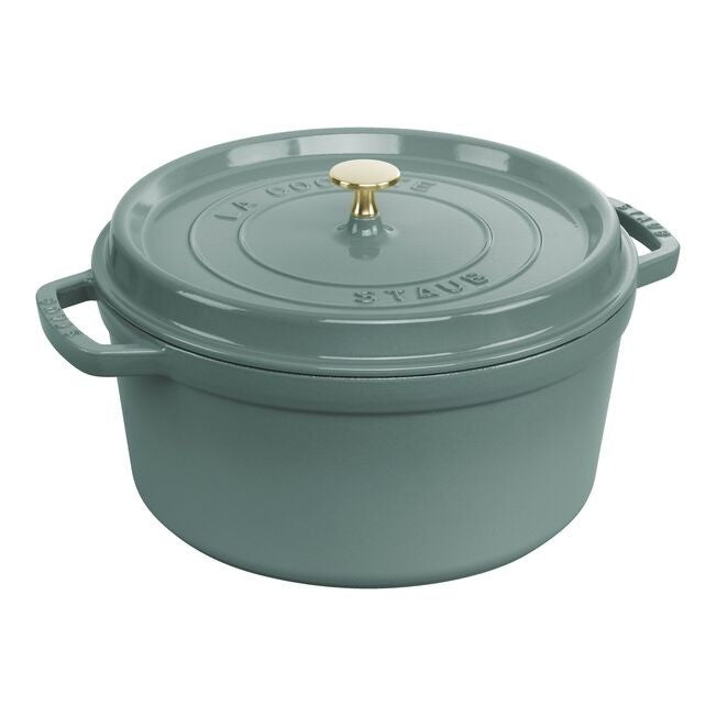 Staub Enameled Cast Iron Round Cocotte 6.7L - Special Colours