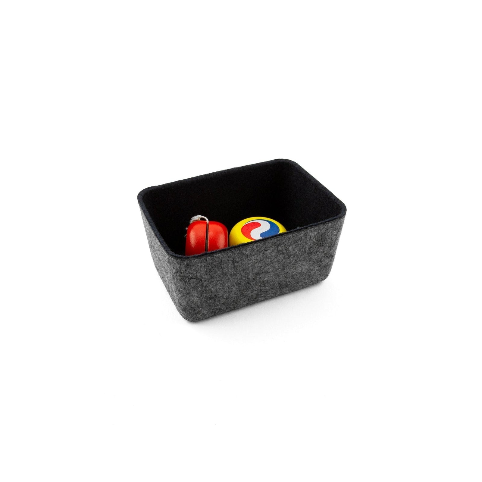 Three By Three Felt-Like-It! Deep Tapered Storage Bins