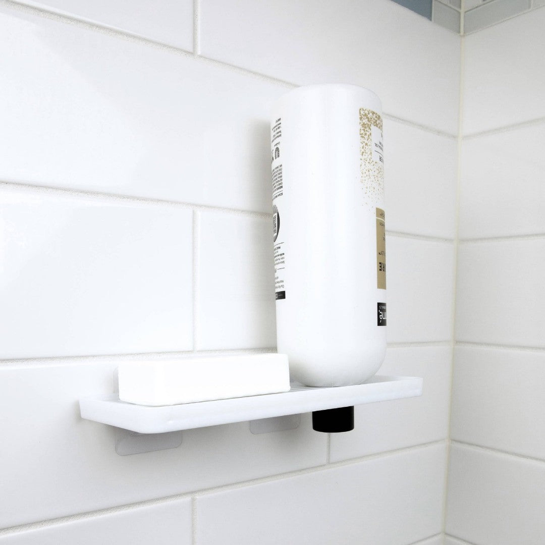 Three By Three Aquafolio Utility Shower Shelf - White