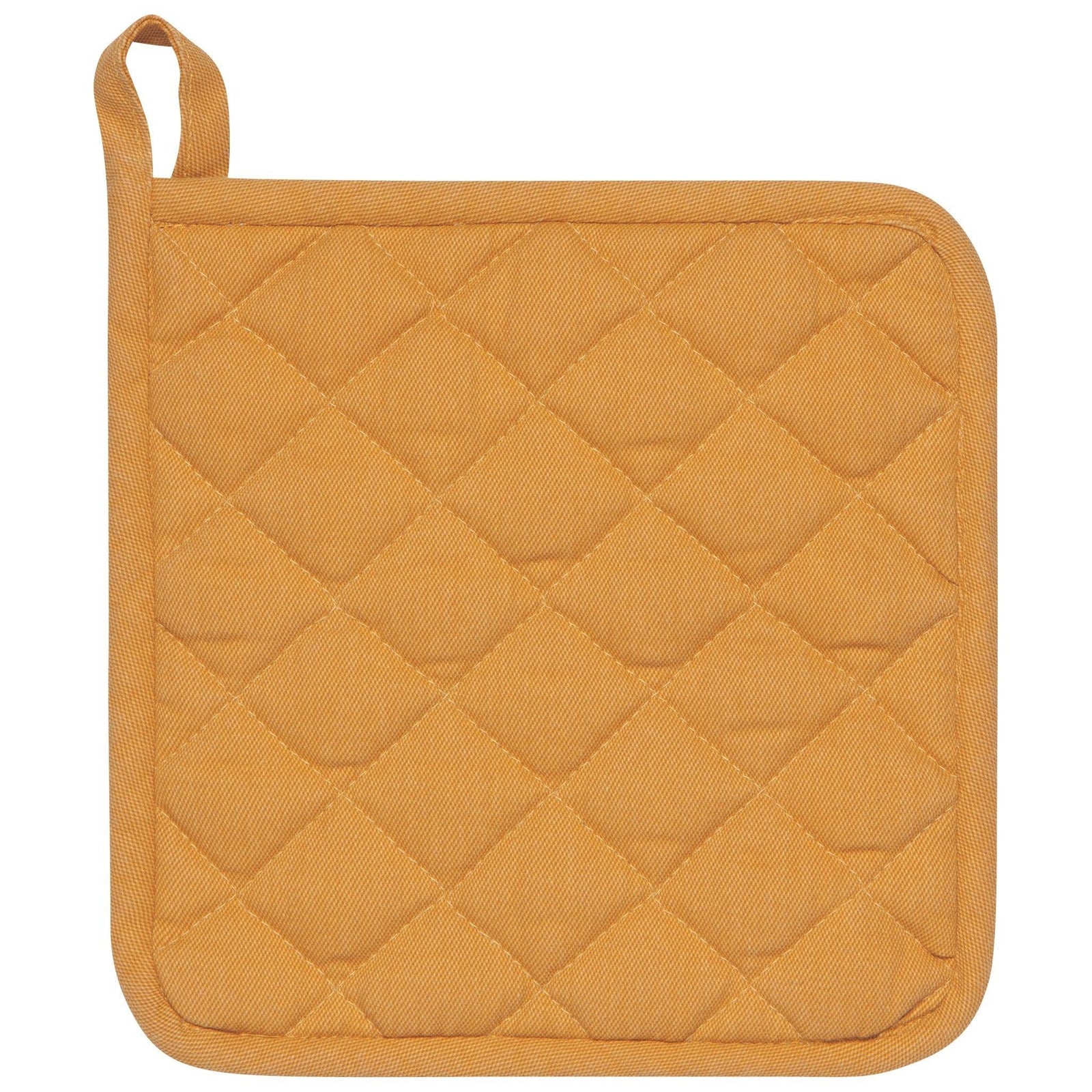 Danica Heirloom Potholder Ochre