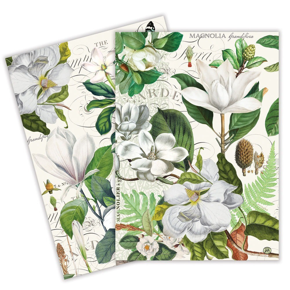 Michel Design Works Magnolia Petals Kitchen Towel - EACH