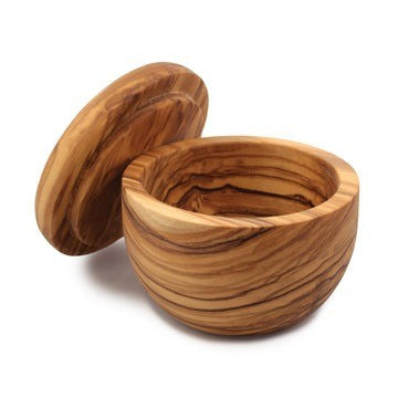 Swissmar Olive Wood Salt Cellar 2.2oz