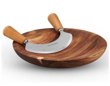 Cole &amp; Mason Mezzaluna With Board