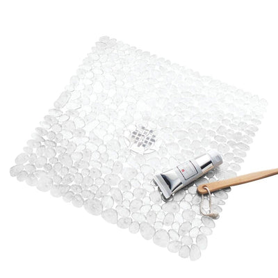 iDesign Pebblz Square Shower Mat 22"