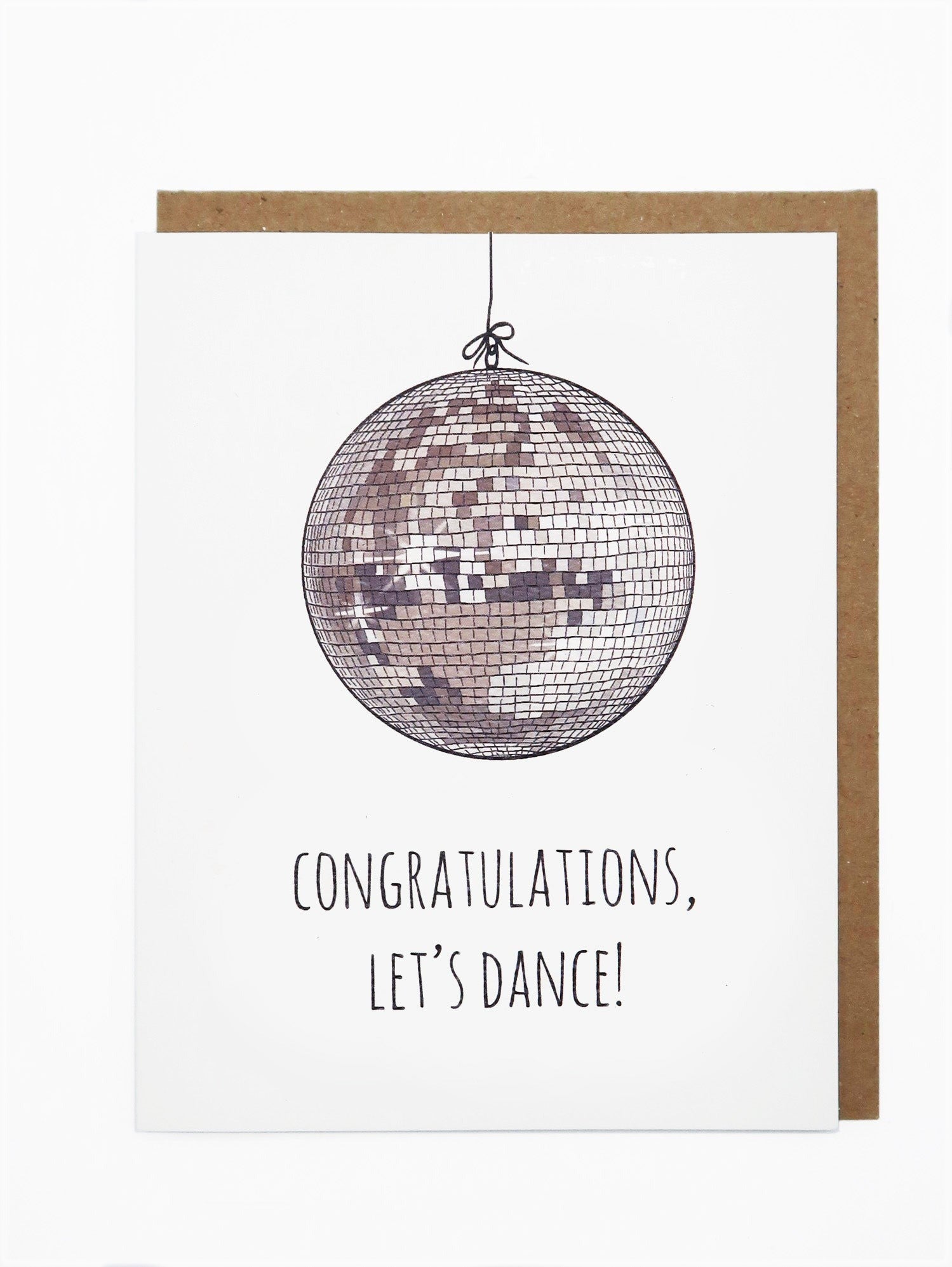 Noted By Copine Fun Card - Let's Dance