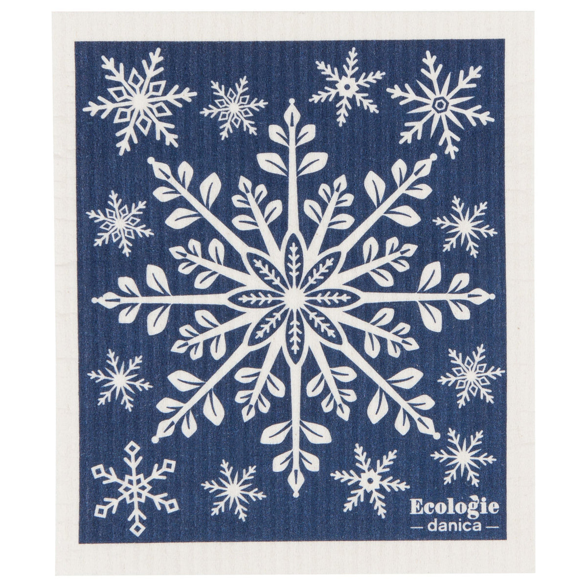 Now Designs Christmas Swedish Dish Cloth Snowflake Ornament