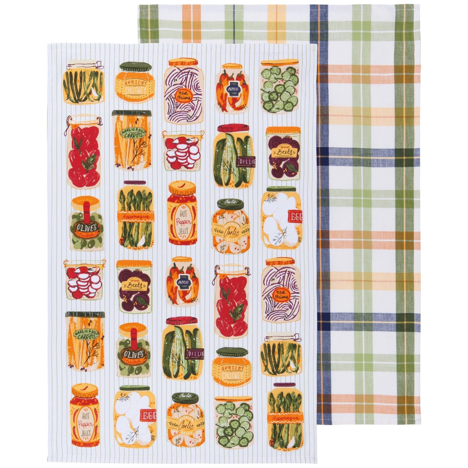 Now Designs Tea Towel Set Of 2 - Pickling