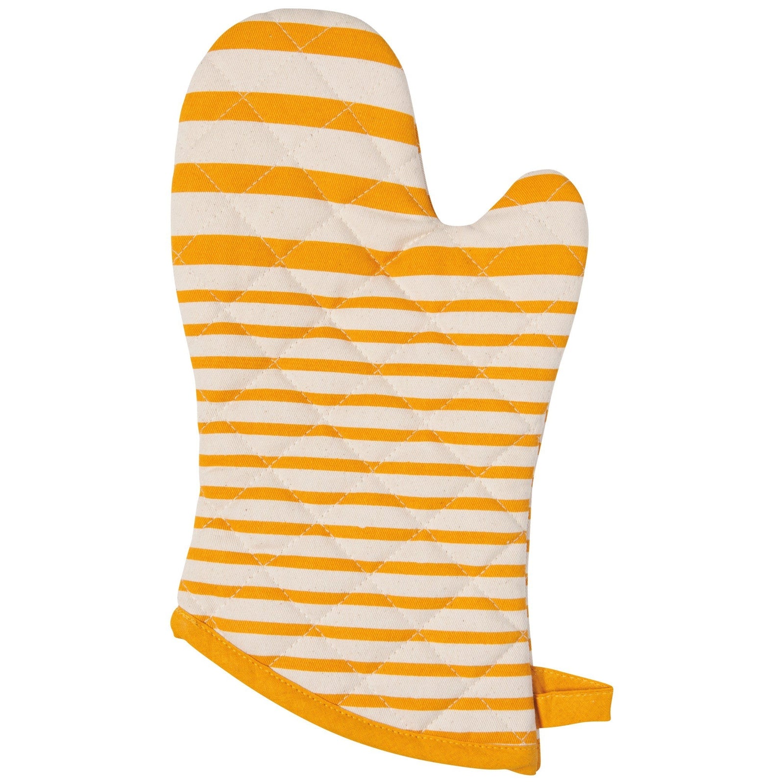 Now Designs Oven Mitt Awning Stripe Yellow - iQ living
