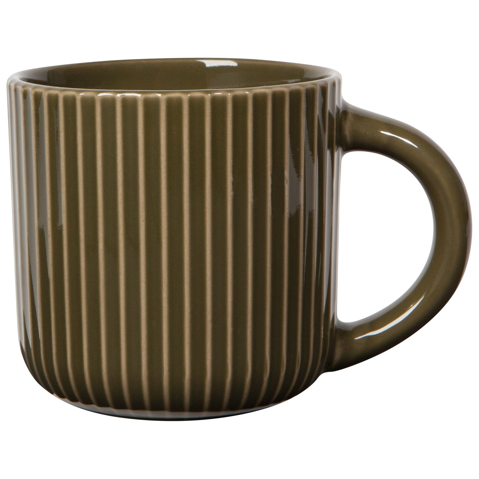 Danica Fluted Mug Olive Branch 22oz