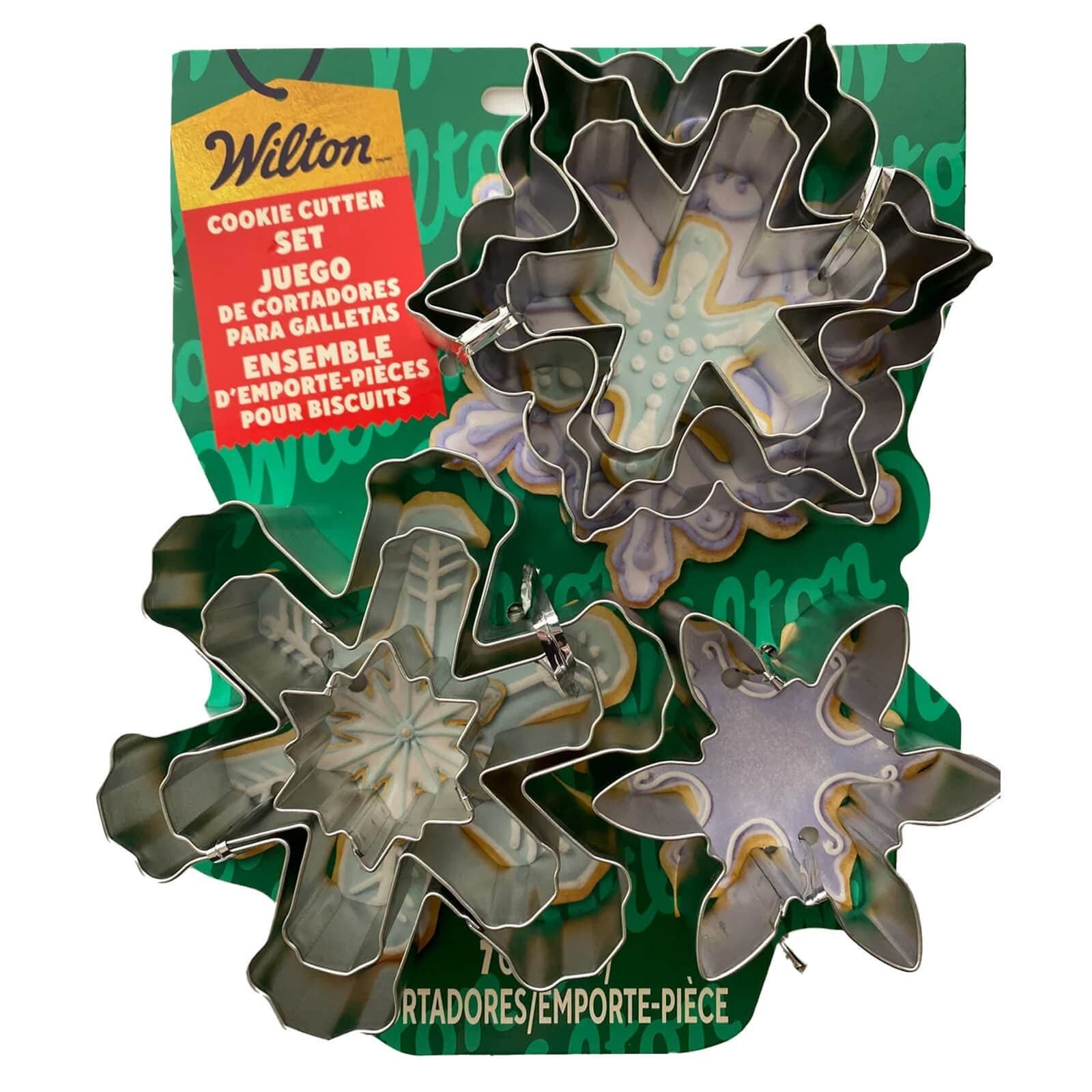 Wilton Christmas Snowflake Cookie Cutter - EACH & ASSORTED - iQ living