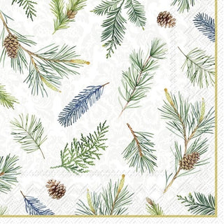 IHR Luncheon Napkin 20 Pack Classic Branches Gold