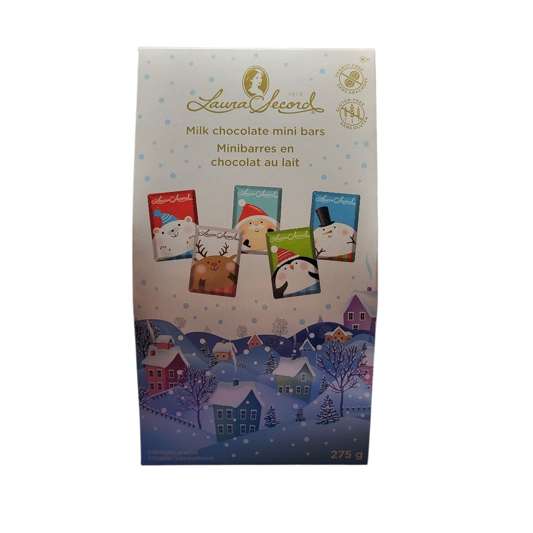 Laura Secord Signature Christmas Milk Chocolate Mini Bars 275g