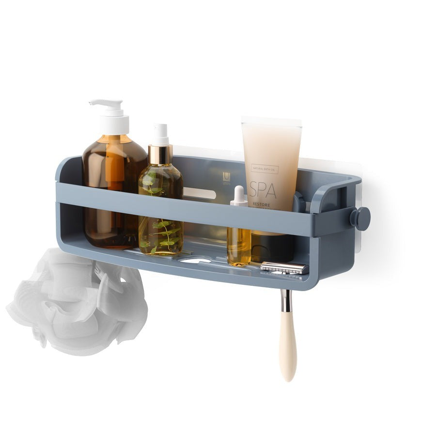 Umbra Flex Adhesive Bin - Blue