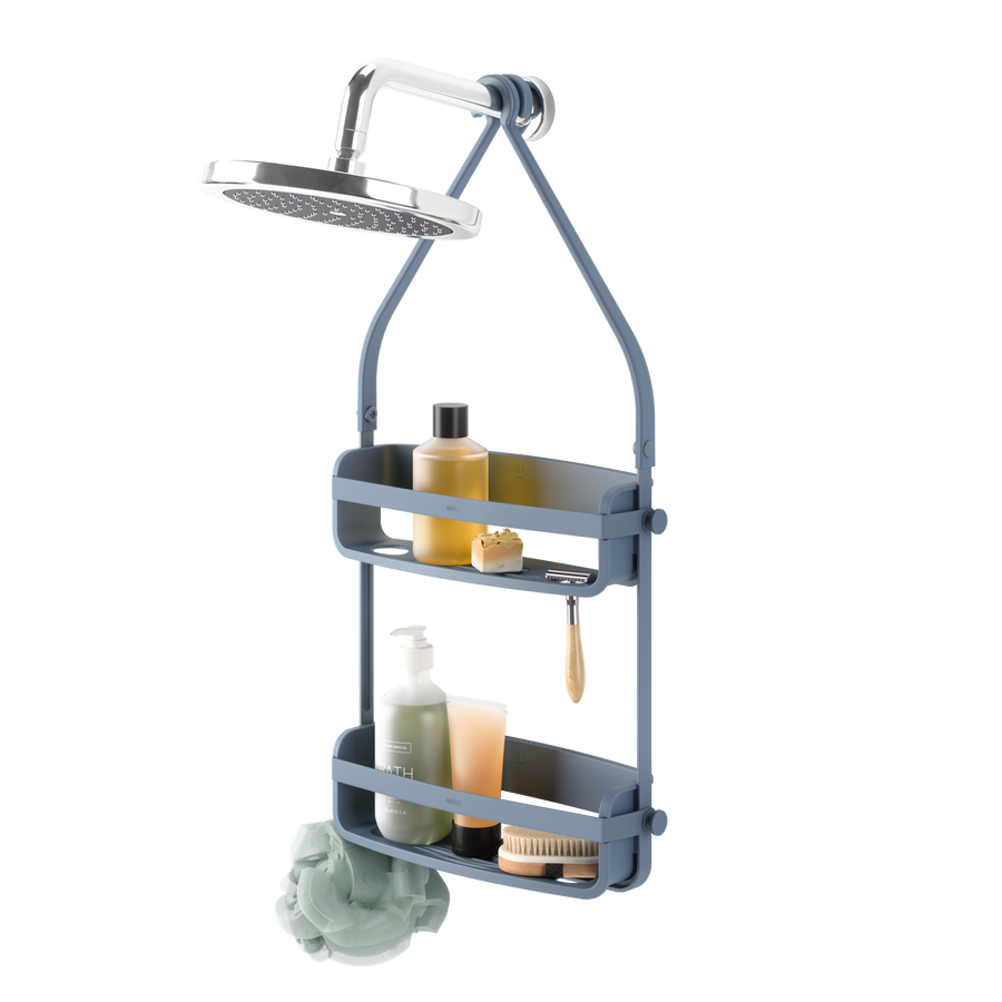 Umbra Flex Shower Caddy - Slate Blue - iQ living