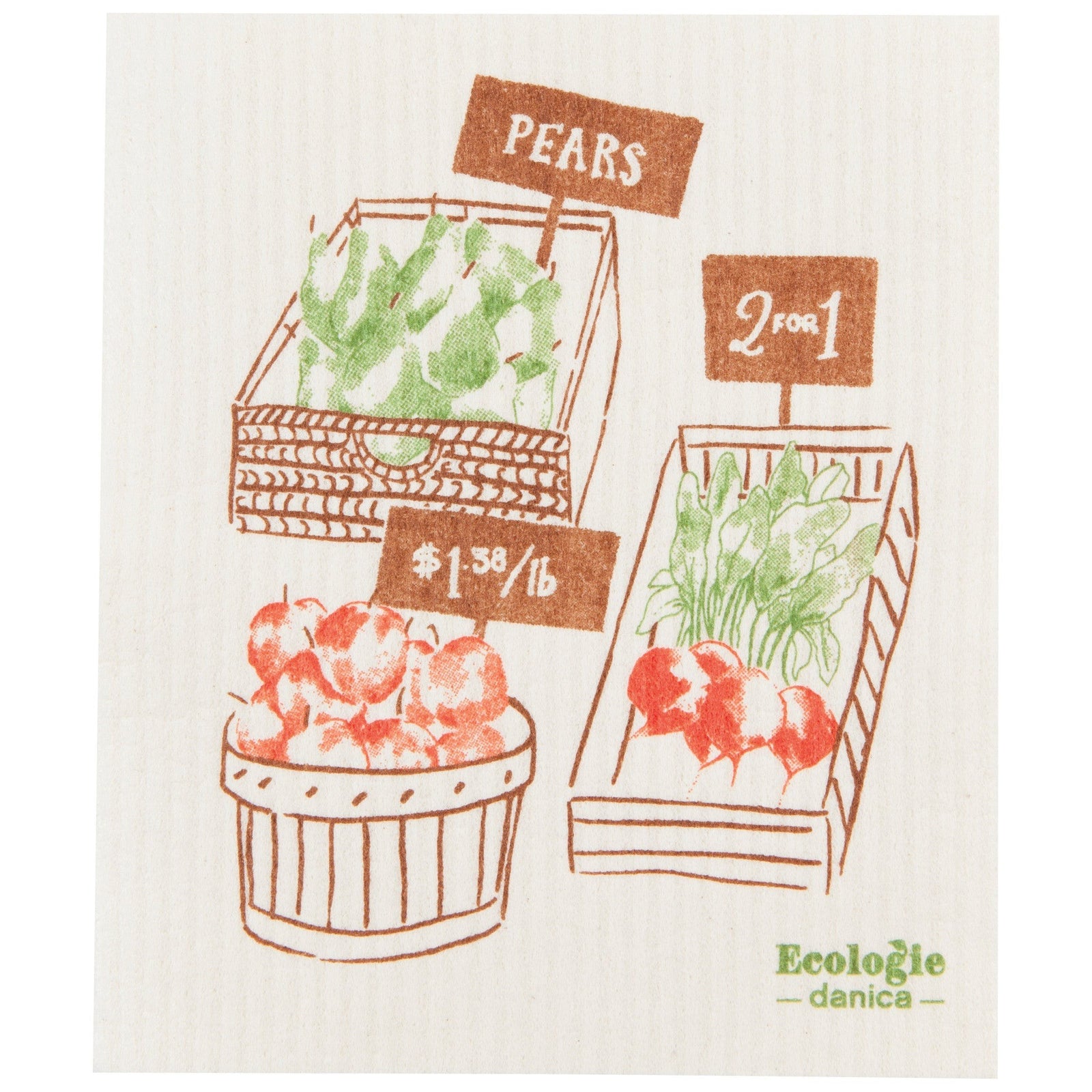 Now Designs Swedish Dish Cloth Locally Grown