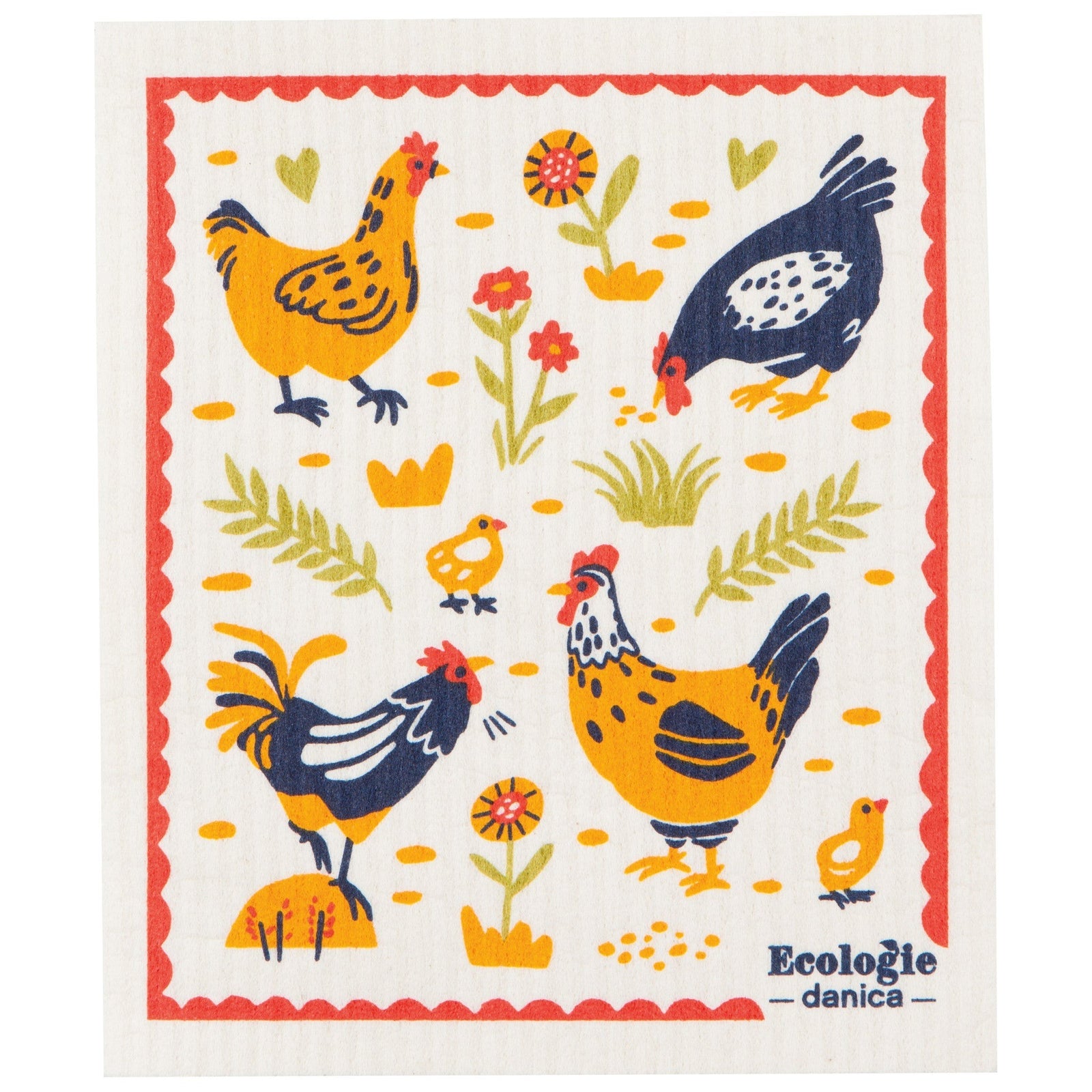 Now Designs Swedish Dish Cloth Free Range
