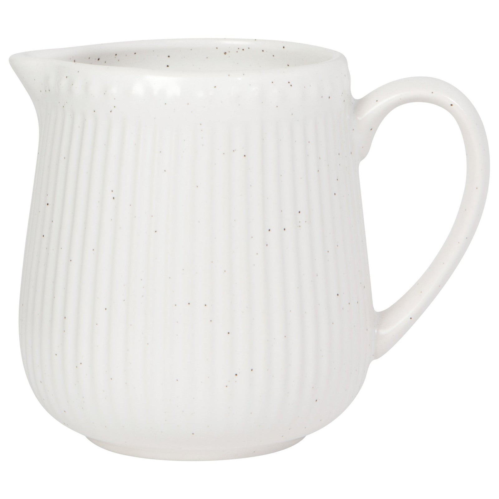 Now Designs White Speckled Creamer 10oz