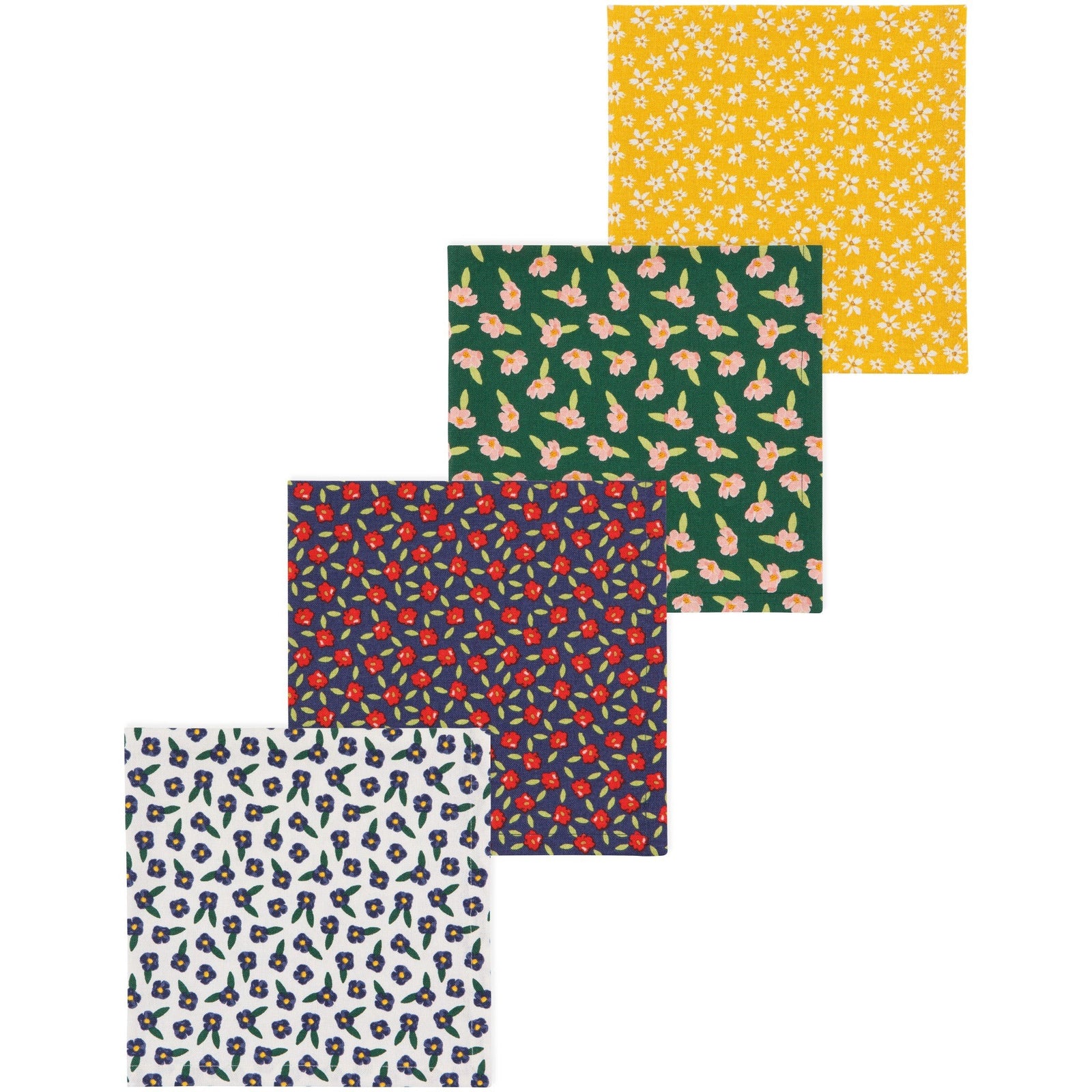 Now Designs Full Bloom Napkin Set Of 4