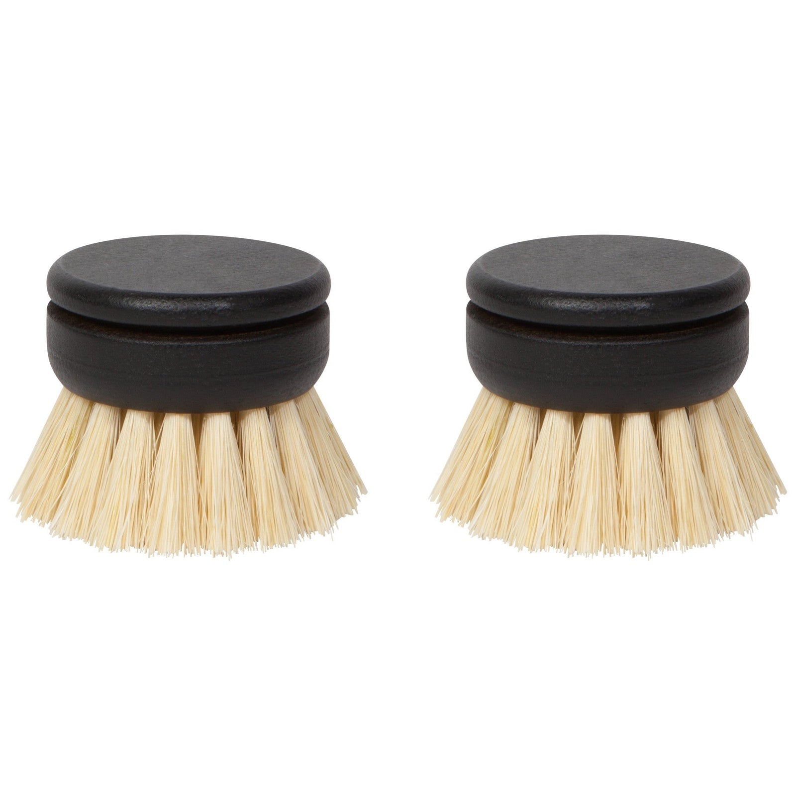 Danica Sisal Replacement Dish Brush Heads Set Of 2 - iQ living