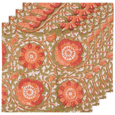 Danica Zinnia Napkin Set Of 4