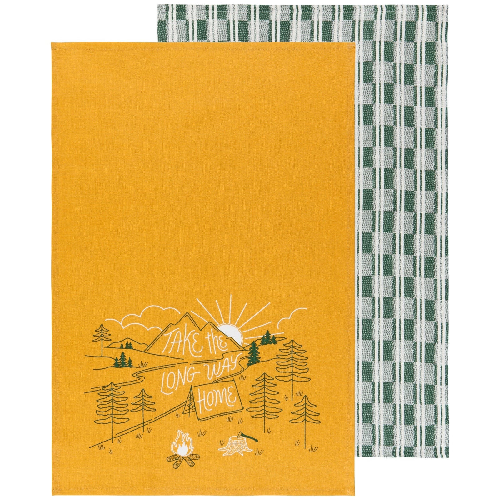 Danica Tea Towel Camp Out Set Of 2
