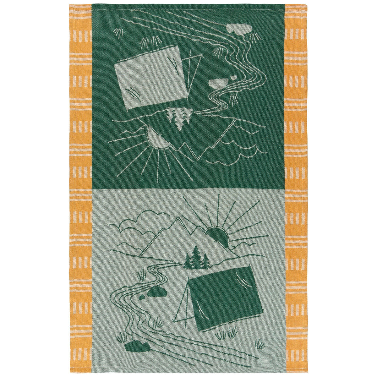 Danica Jacquard Tea Towel Camp Out