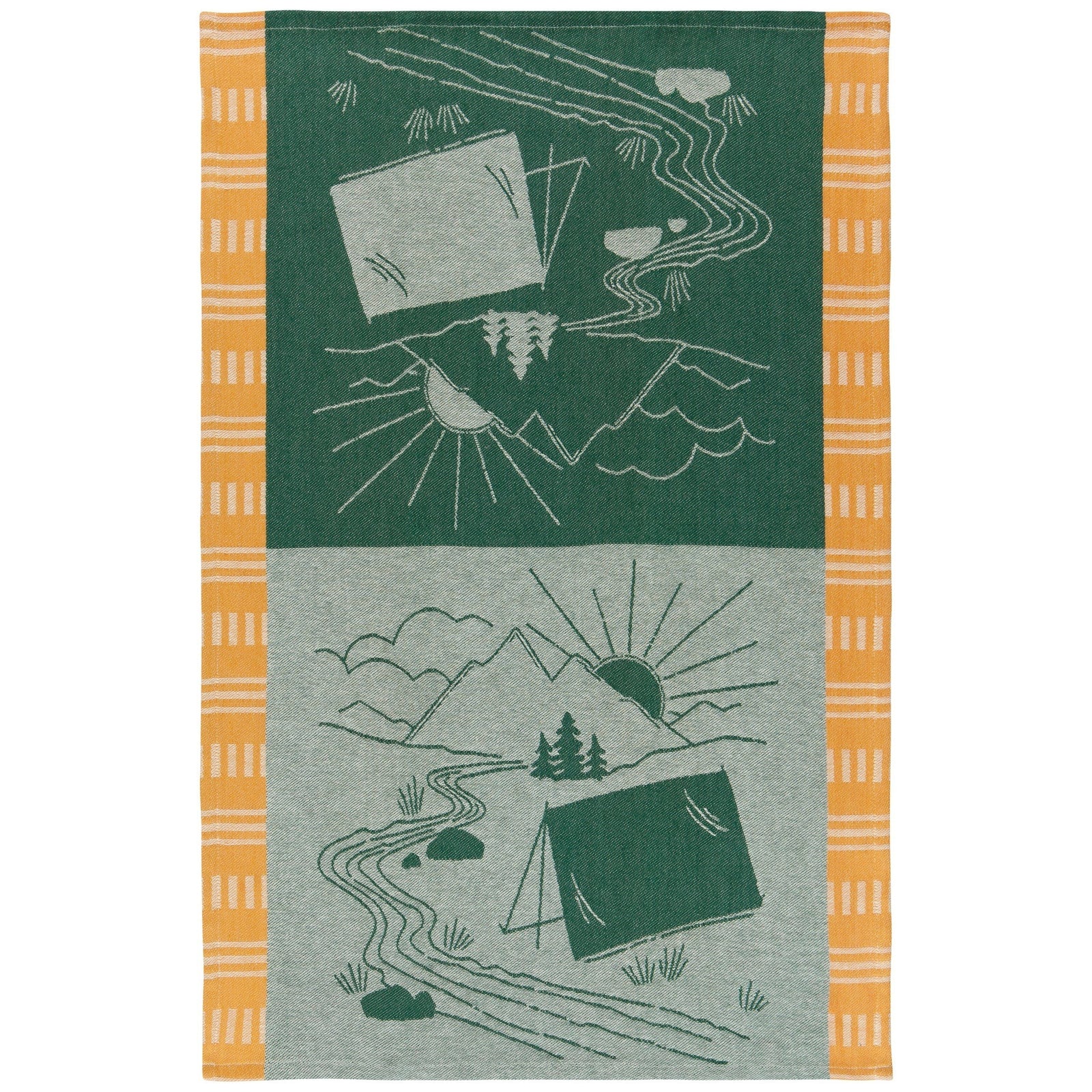 Danica Jacquard Tea Towel Camp Out