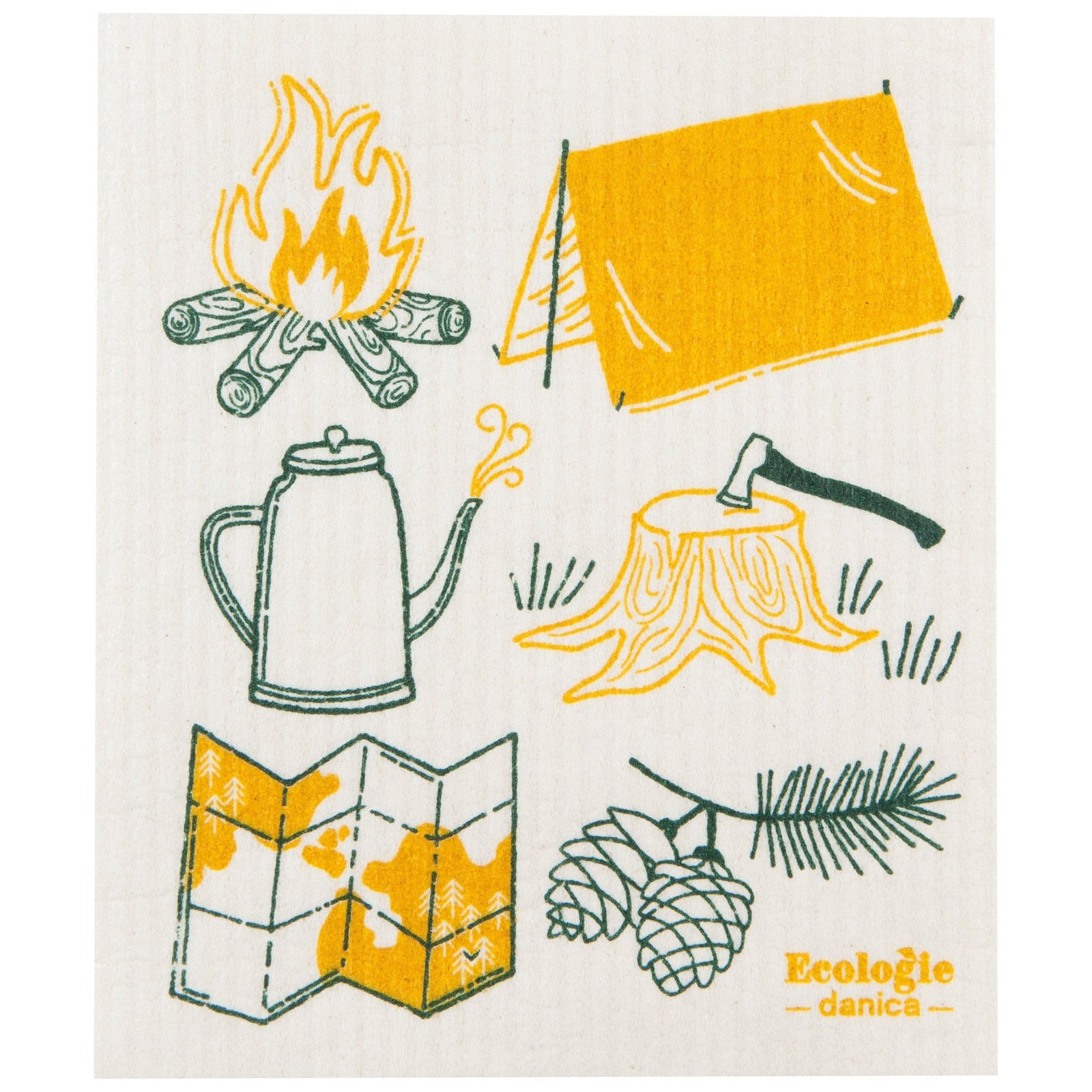 Now Designs Swedish Dish Cloth Camp Out