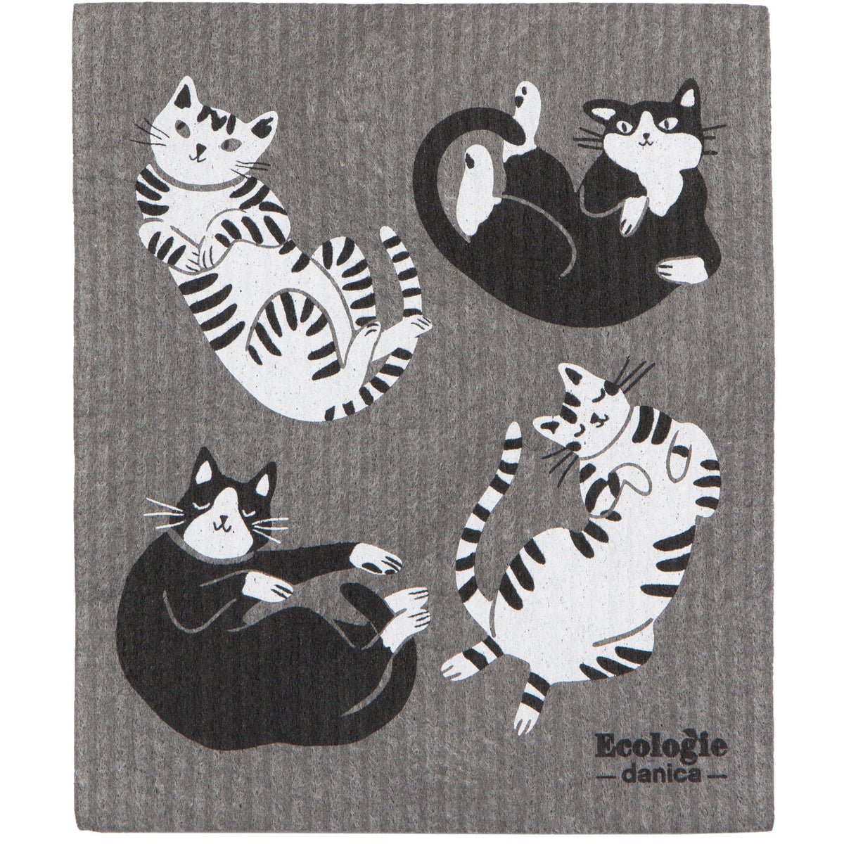 Now Designs Swedish Dish Cloth Meow &amp; Furever Cat