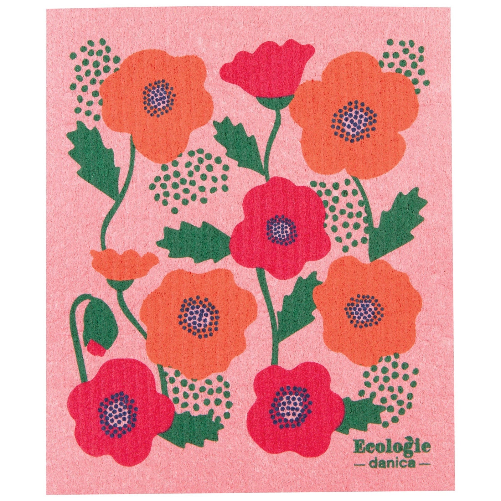 Now Designs Swedish Dish Cloth Poppy - iQ living