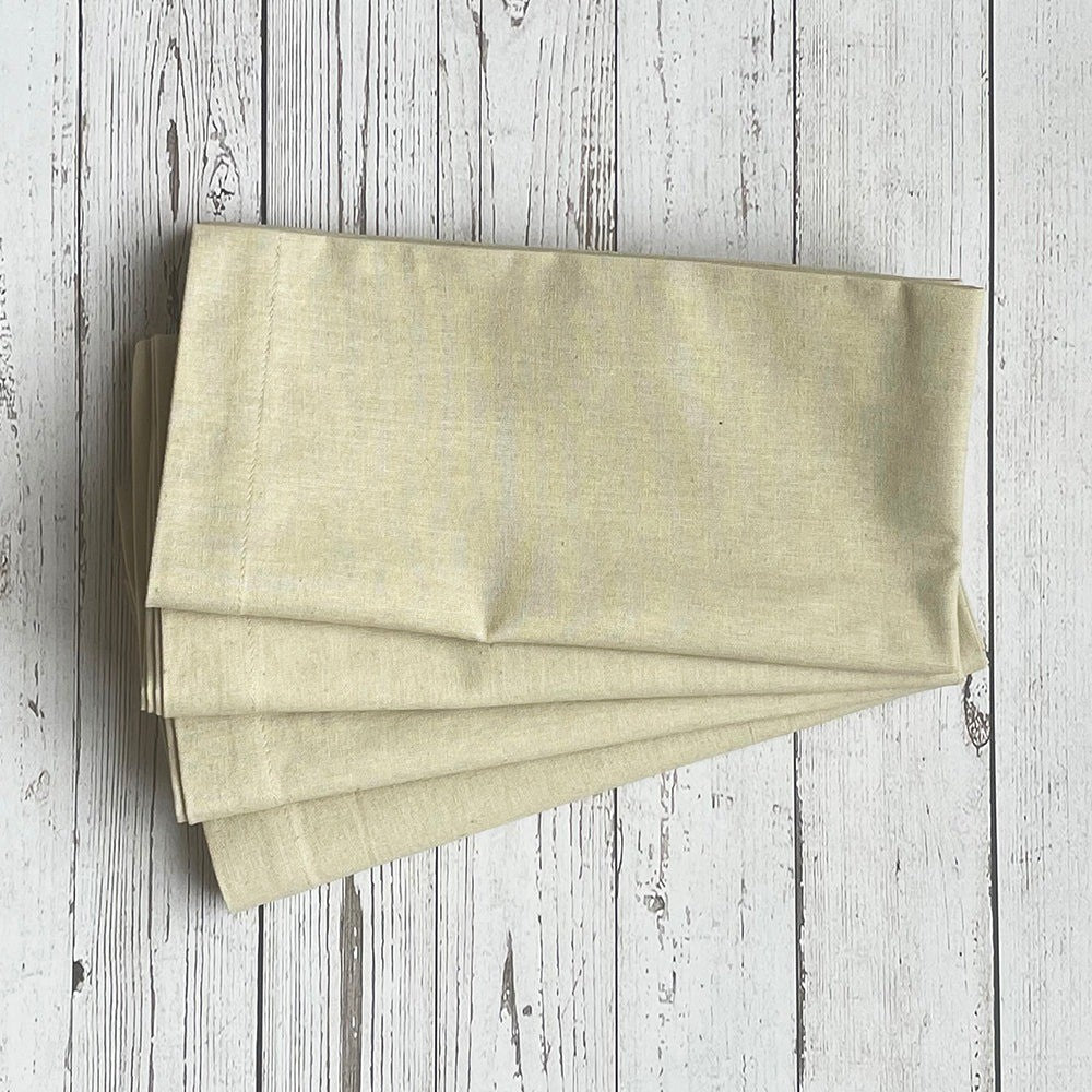 Mahogany Napkin Set Of 4 Taupe Oat