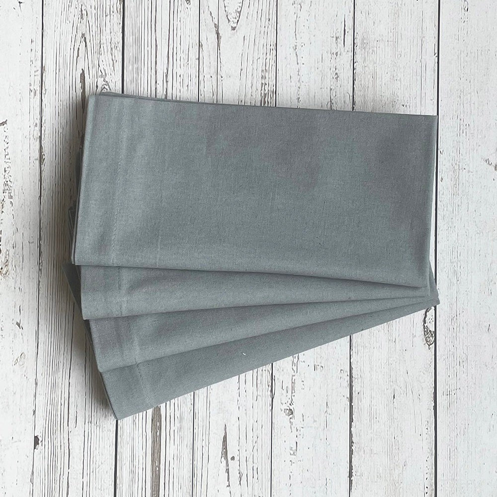 Mahogany Napkin Set Of 4 Slate Grey