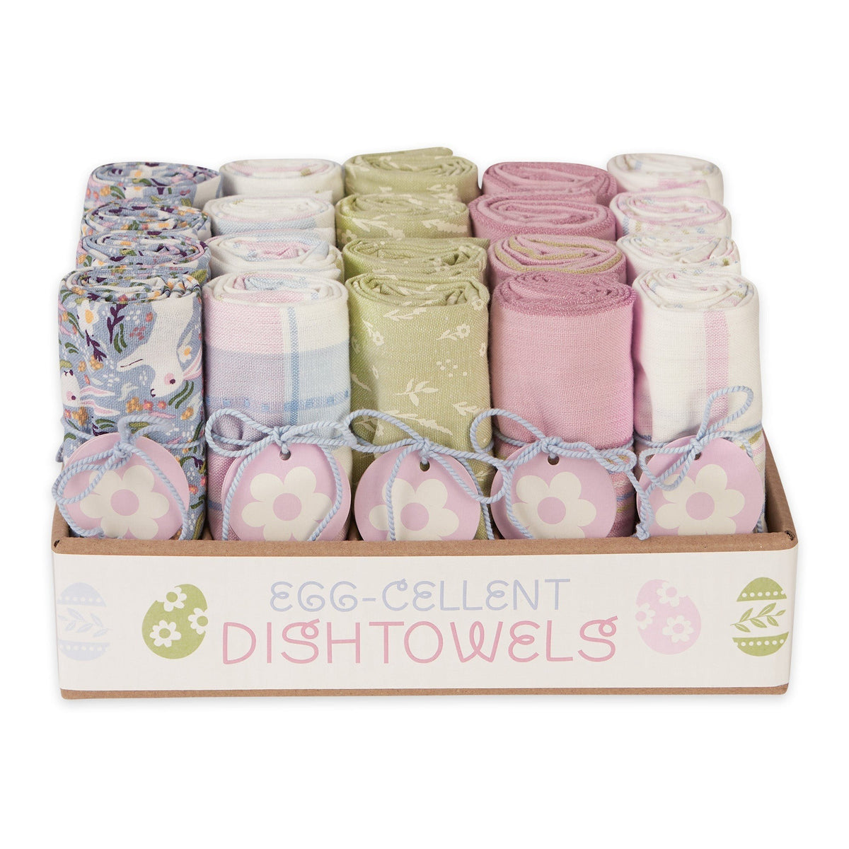 Design Imports Happy Easter Dishtowel - Assorted