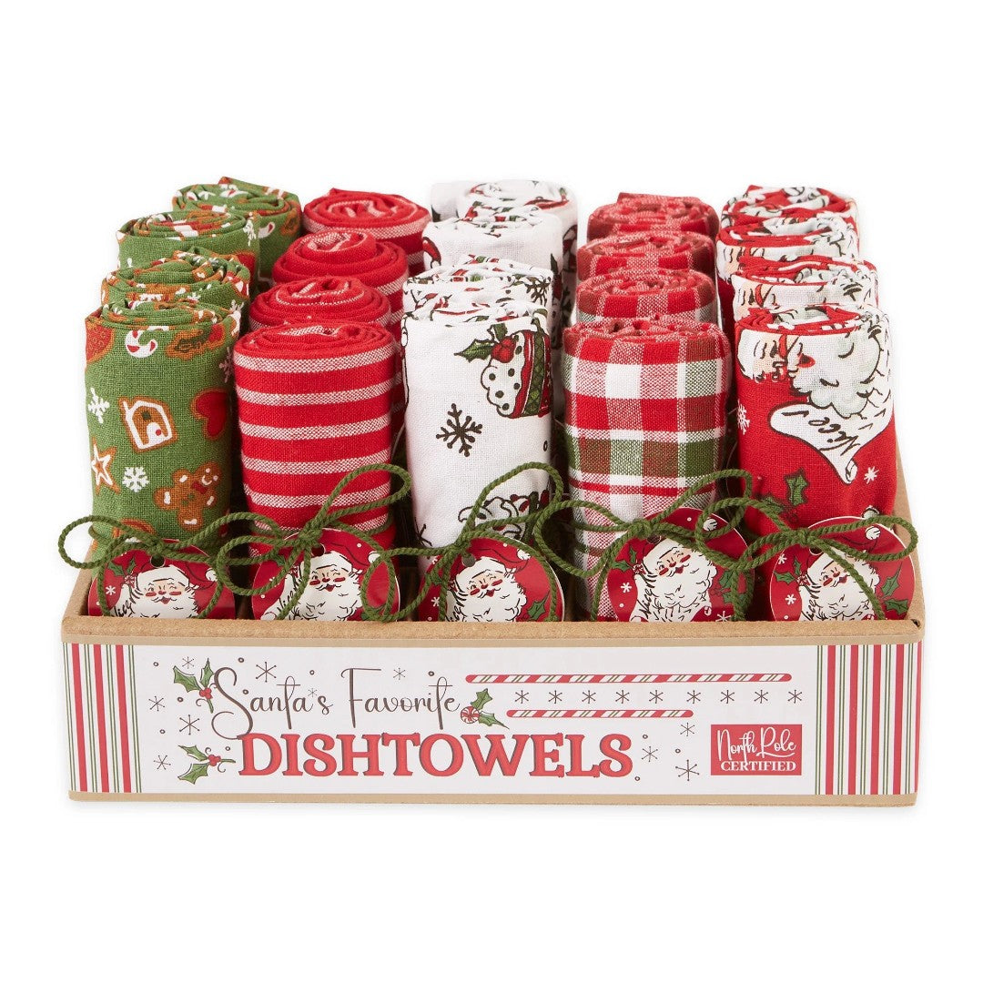 Design Imports Christmas Holly Jolly Cookie Co Dishtowel - Assorted