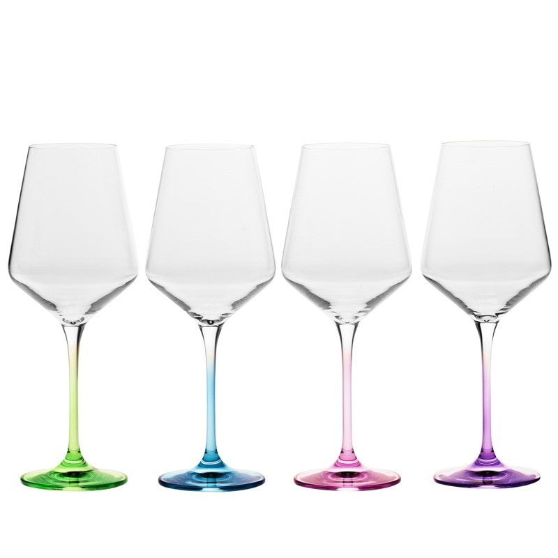 Krosno Avante-Garde Deco Wine Glass Set Of 4