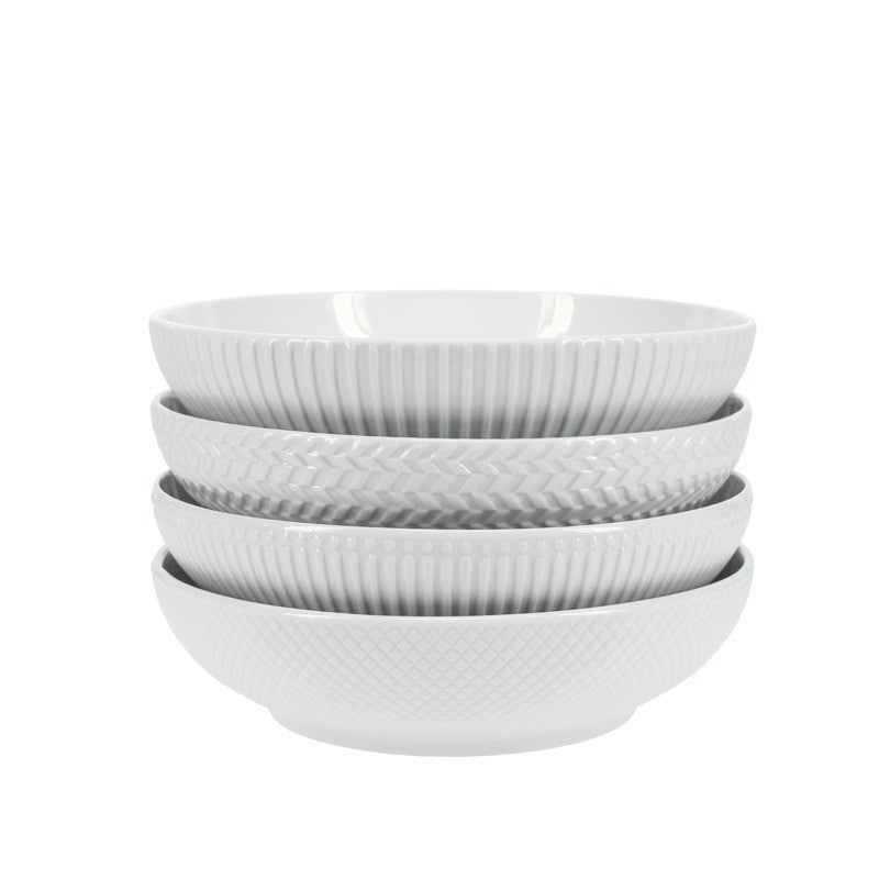 BIA Textured Shallow Bowl 8" - EACH