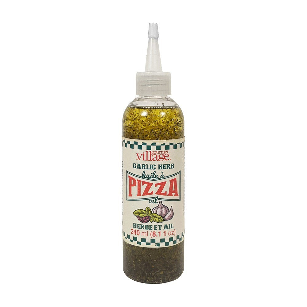 Gourmet Du Village Pizza Oil Garlic Herb