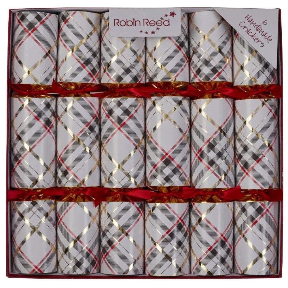 Robin Reed Christmas Crackers 6 Pack 12" - Highlands
