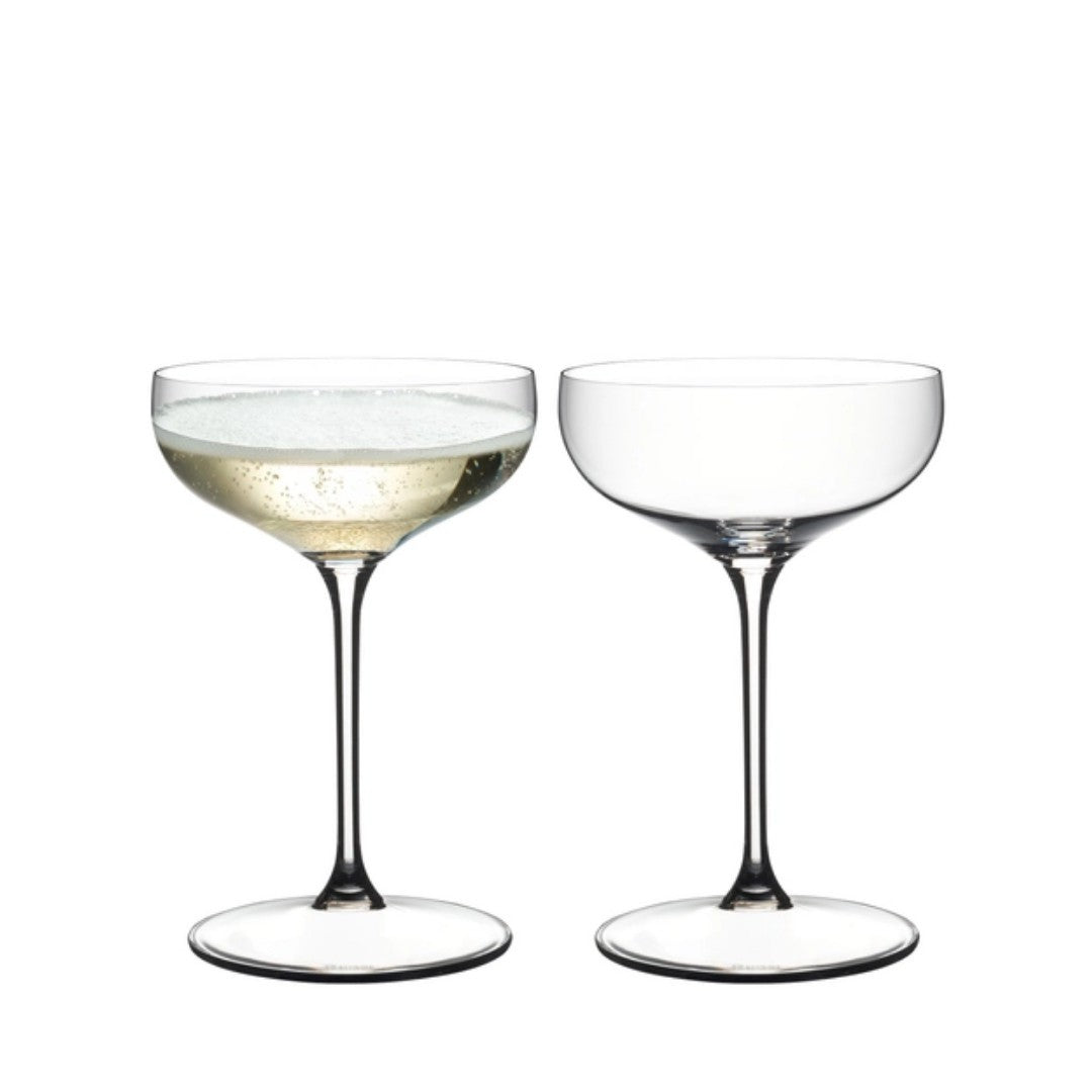 Riedel Grape Coupe & Cocktail Glass Set Of 2